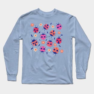 Ladybugs and Daisies Long Sleeve T-Shirt